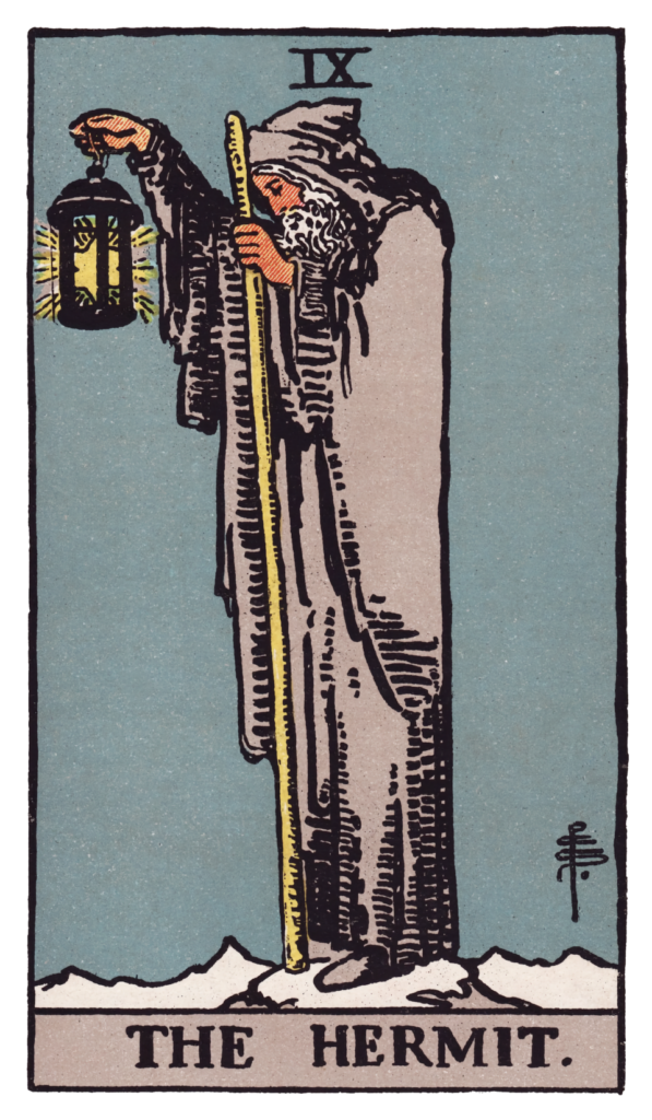 pustelnik tarot wiemwiecej.pl